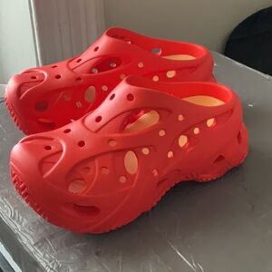 Caged  Platform Crocs